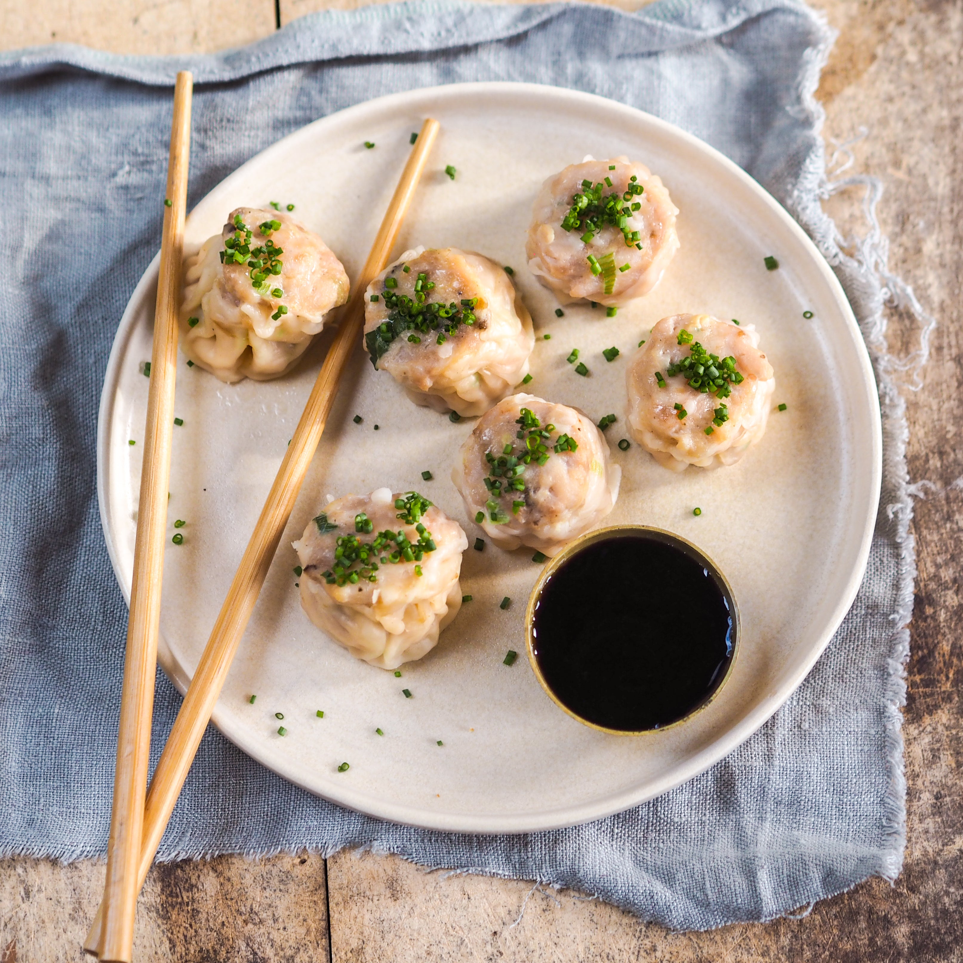 Chicken and Prawn Shui Mai (4 pieces)