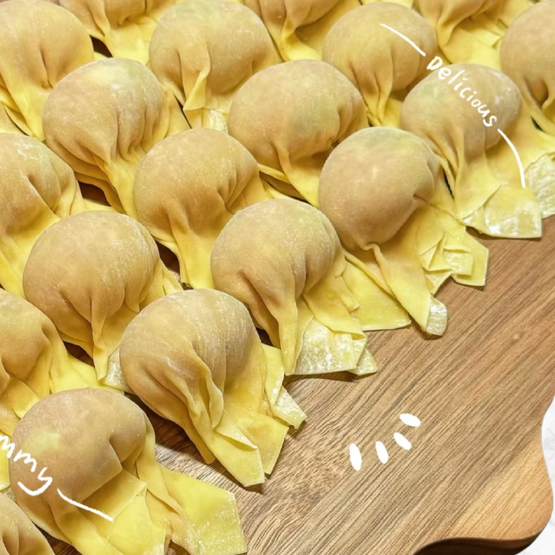 Pork Wonton with Sichuan Chilli Sauce -Family Party Pack(60 Pieces)+120ml Sichuan chilli sauce