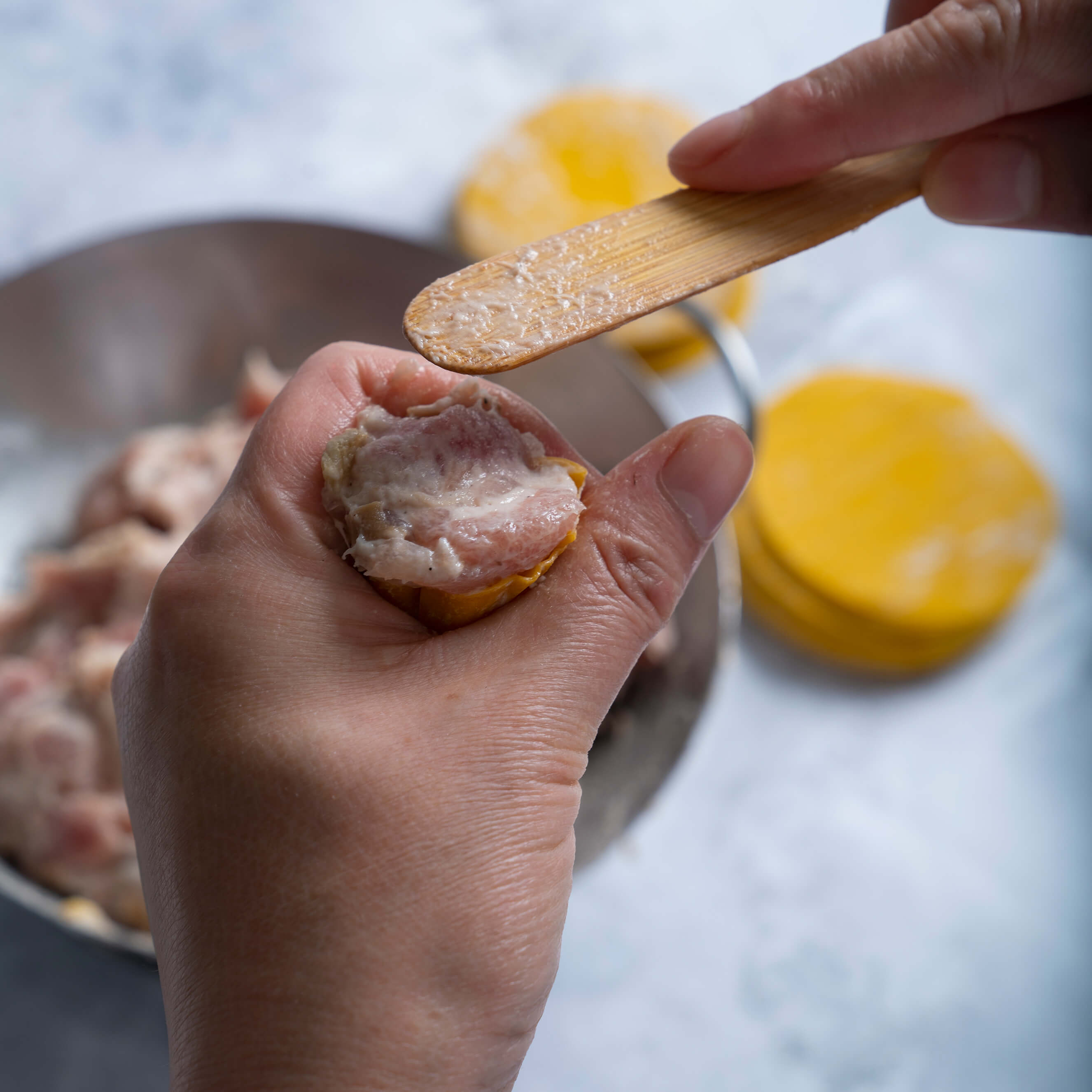 Pork and Prawn Shui Mai (4 Pieces) 猪肉鲜虾烧卖