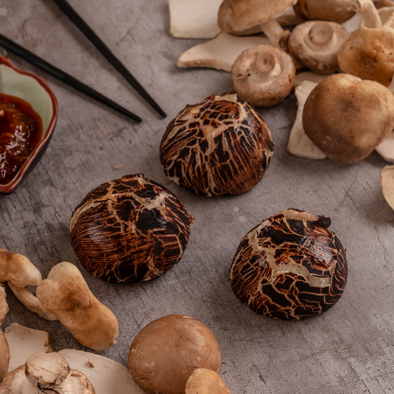 Mushroom Bao 蘑菇包 (3 Pcs) (VEGAN)
