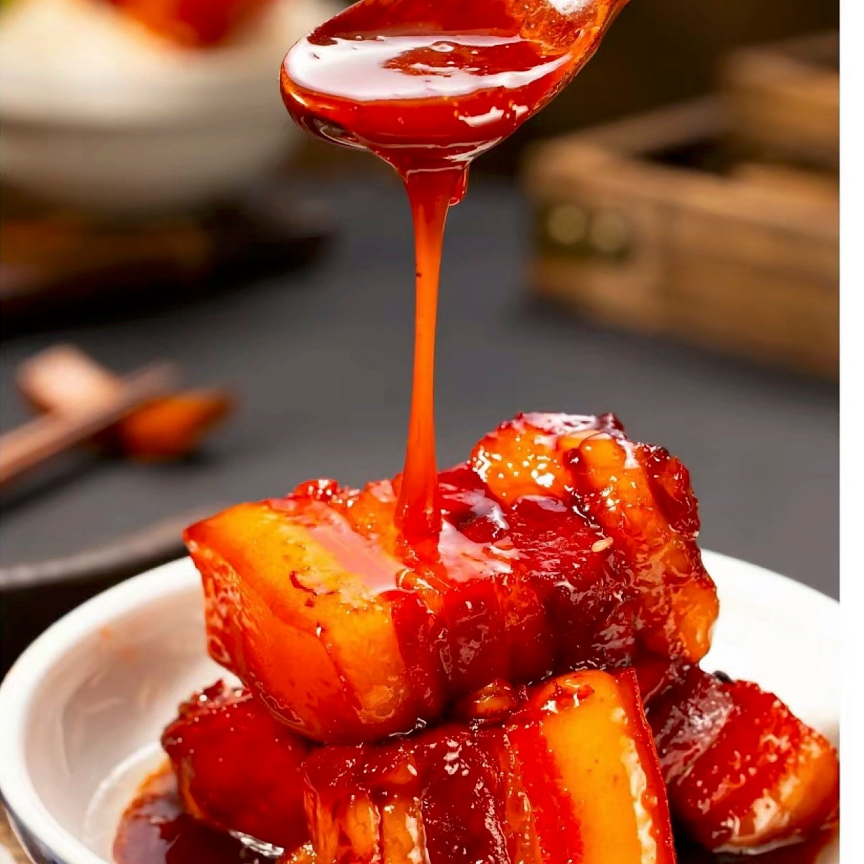 Shang Hai Sweet Braised Pork Belly 上海红烧肉-Pork 200g