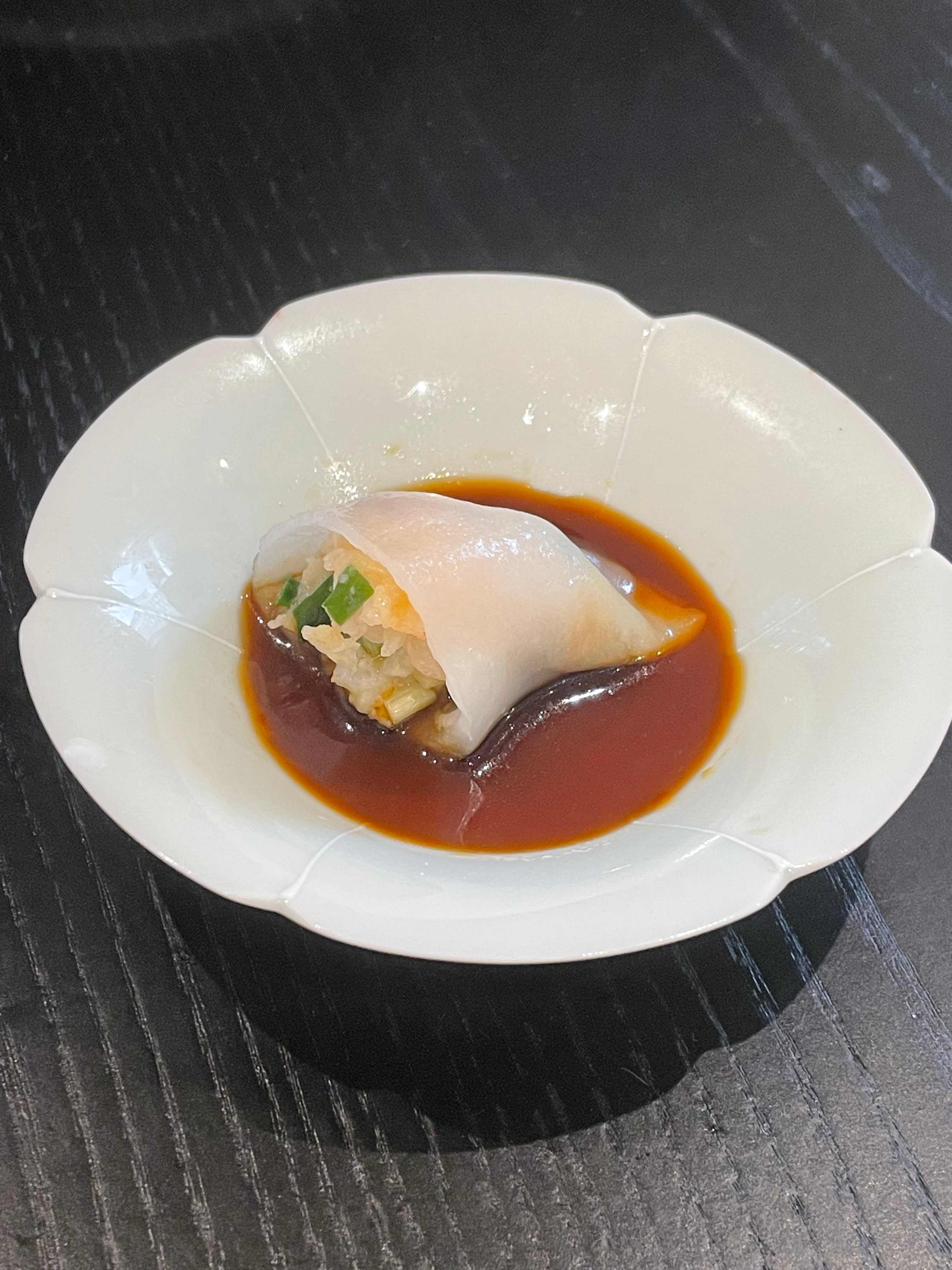 Crystal Prawn and Chinese Leek Dumpling (4 pieces)