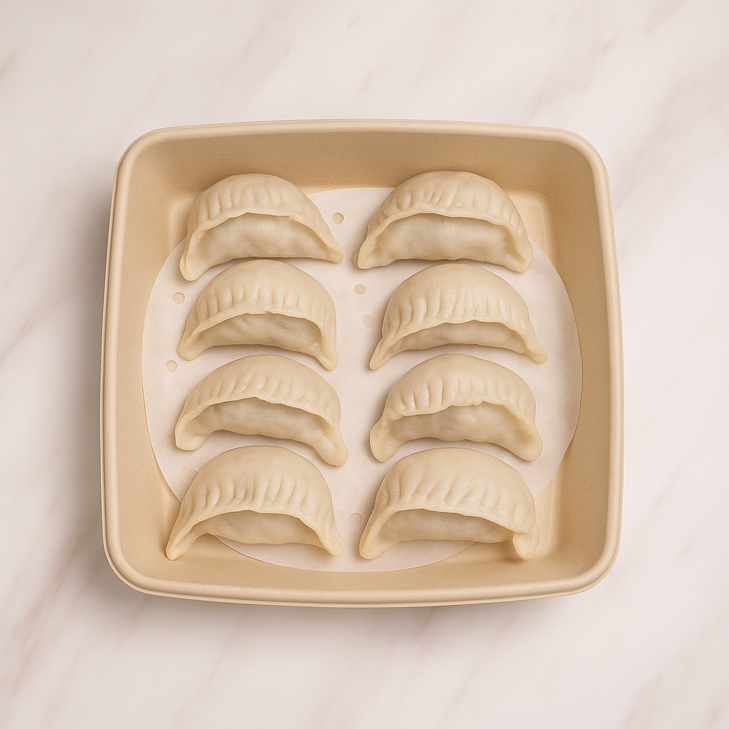 Shanghai Pan-Fried Chicken Dumpling 上海鸡肉煎饺 (8 Pcs)