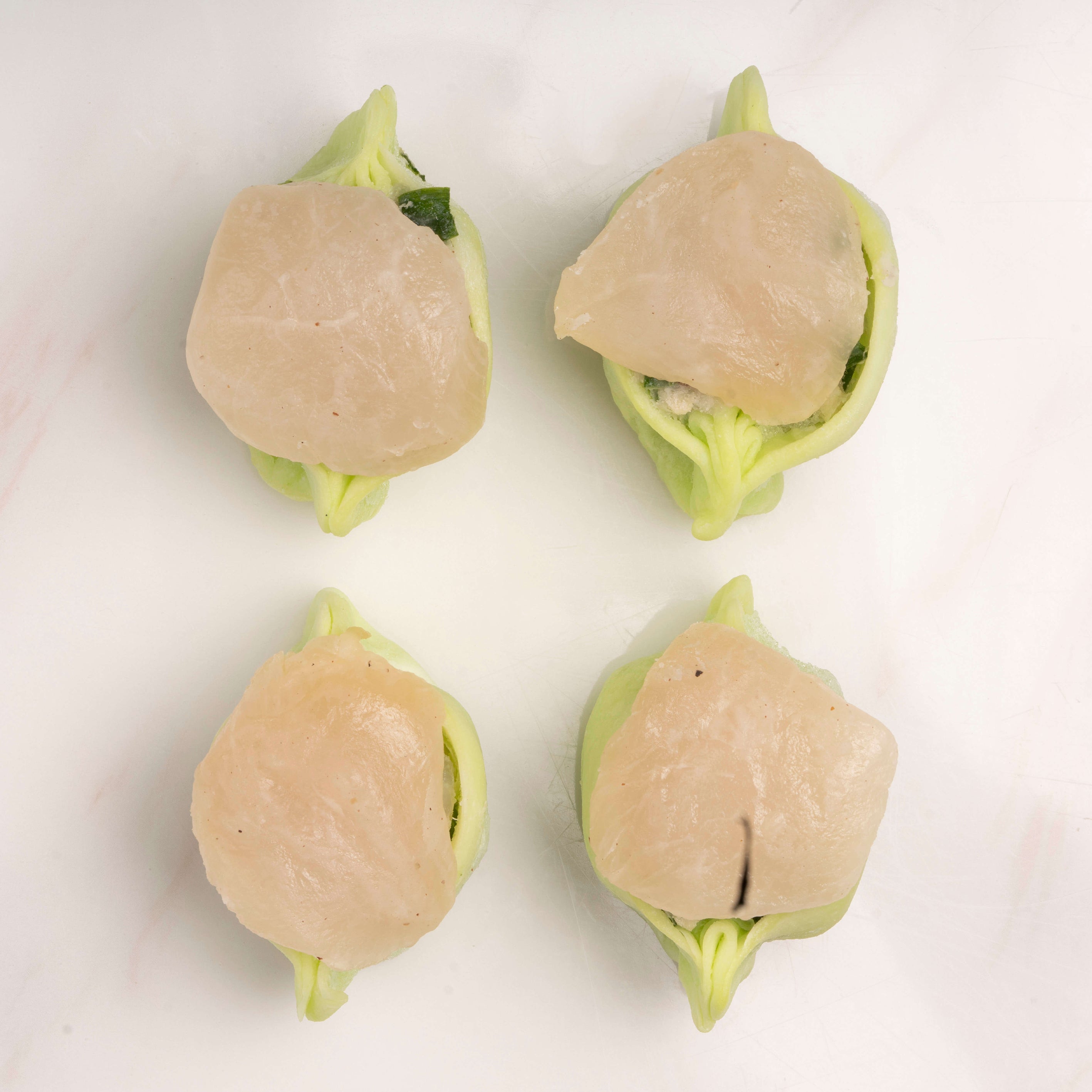 Scallop and Chinese Leek Dumplings (4pcs) 带子韭菜饺 (4个)